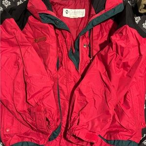 Columbia Vibrant Red Outerwear